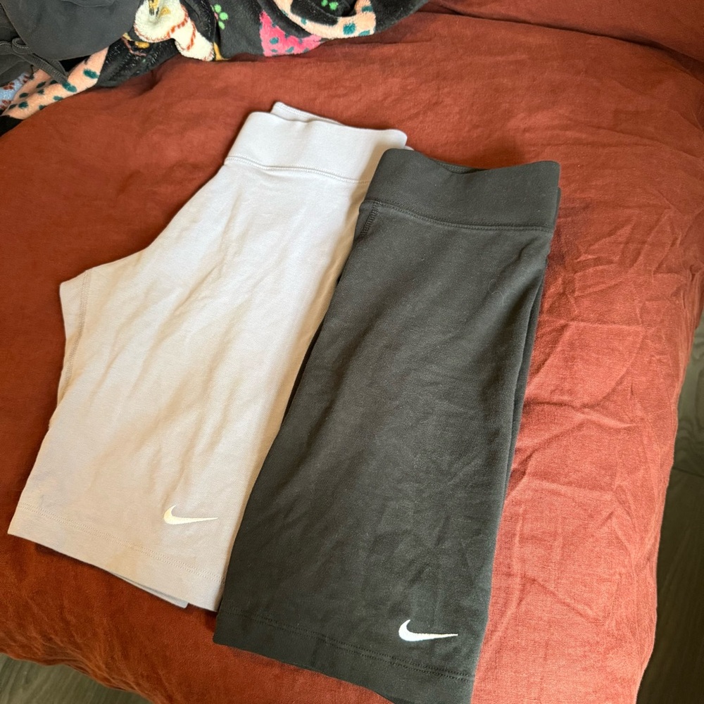 2 pairs Nike Biker shorts
